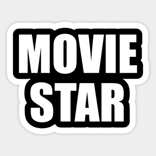 Movie Star Hollywood Film Actor Sticker